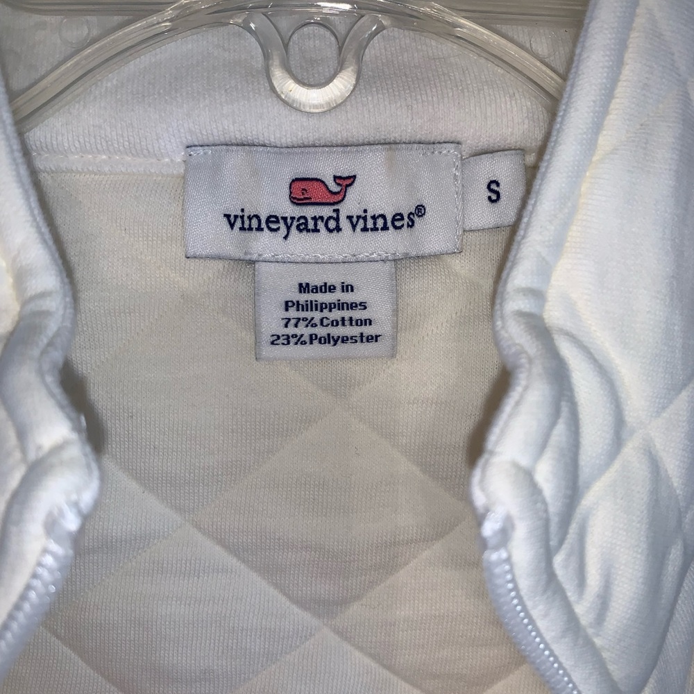 Vineyard Vines Allover Quilted Shep Shirt 1/4 Zip - Picture 7 of 16
